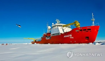 South Korea’s Icebreaker Returning From 70-day Arctic Mission