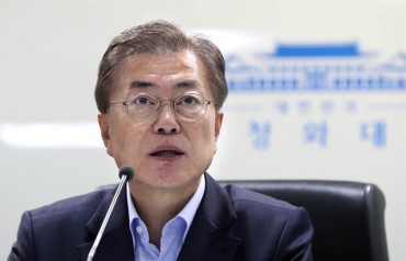 Moon Orders Thorough Implementation of U.N. Sanctions on N. Korea
