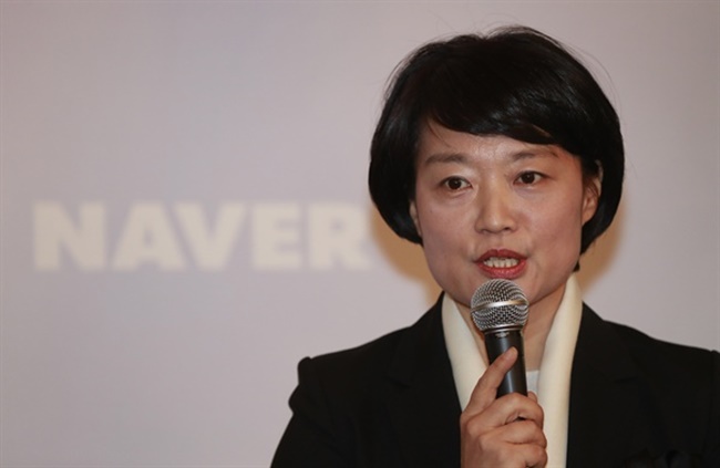 The South Korean web portal is continuing to press Google Korea on the company's lack of transparency, with new CEO Han Sung-sook releasing a public statement on Thursday in which he said Google isn't disclosing profits like it does in the U.K. (Image: Yonhap)