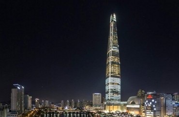 South Korea’s Tallest Building Lights Up at Night Through Upcoming Winter