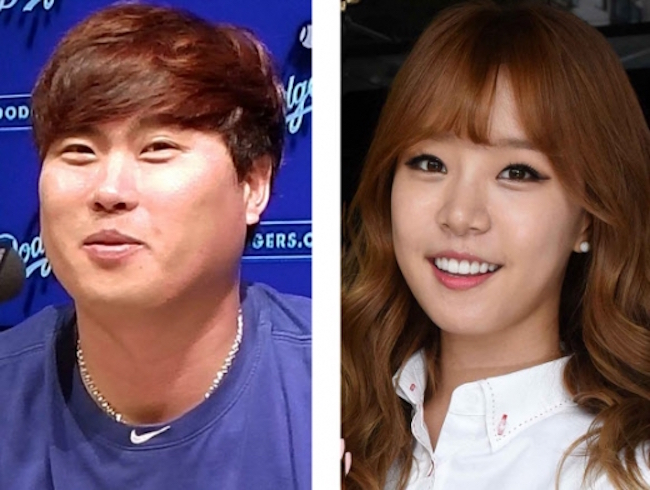  During the offseason, Ryu has some important personal business to take care of. He's going to tie the knot with popular sports cable TV announcer, Bae Ji-hyun, in January. (Image: Yonhap)