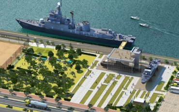 Three Warships Turned into Museum Ships at Han River Park