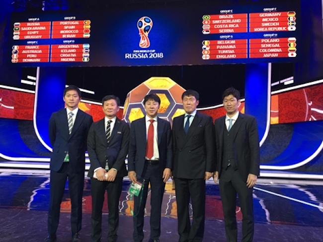 South Korea ranks eighth in terms of gross domestic product among the 32 countries which qualified for the 2018 FIFA World Cup in Russia, government data showed Thursday. (Image: Korea Football Association)