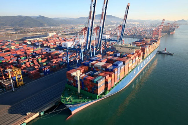 Currently, Hyundai Marchant Marine's container cargo capacity remains at 350,000 TEUs, falling far behind the likes of the Ocean Alliance, and THE Alliance for which the numbers stand at around 1.22 million and 232.7 million TEUs, respectively. (Image: Hyundai Merchant Marine)
