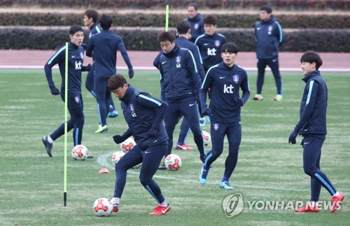 S. Korea Men’s Football Team to Train in Turkey for 2018 World Cup Prep
