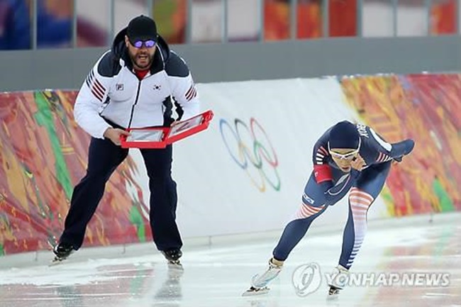Since wrapping up the International Skating Union (ISU) World Cup season, the 28-year old veteran has been working at the National Training Center in Seoul with her teammates. (Image: Yonhap)