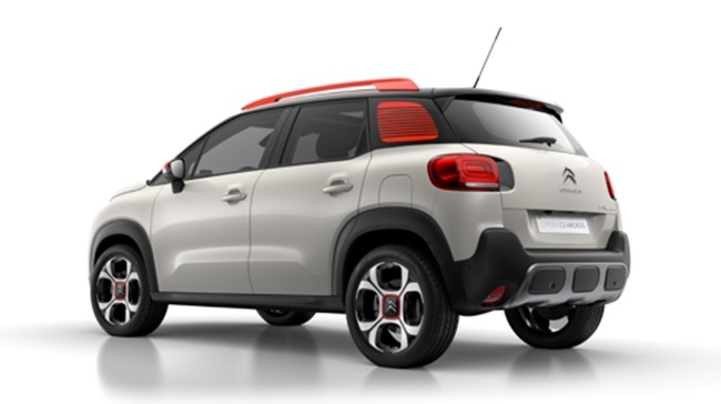 A file photo of Citroen's C3 Aircross equipped with Hankook Tire's Kinergy 4S tires (Image: Yonhap)