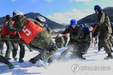 Military Officials Enjoy Inje Icefish Festival