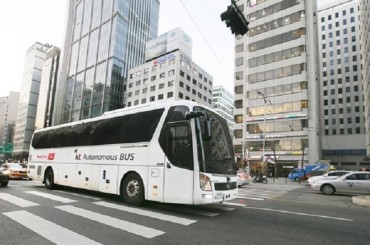 KT’s 45-Seat Self-Driving Bus Latest Chapter in S. Korea’s Push for Driverless Vehicles
