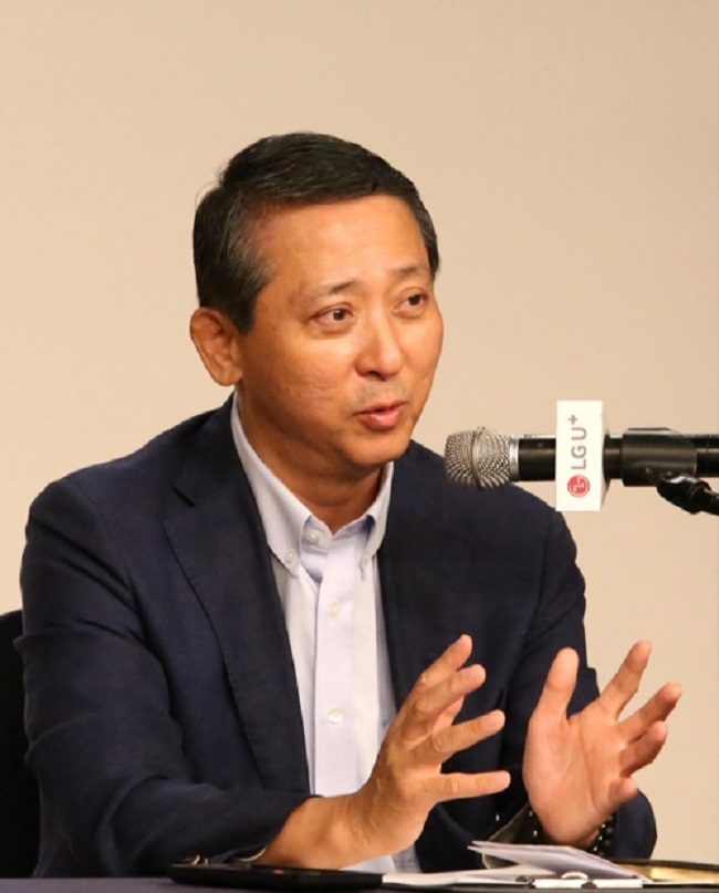 Kwon emphasized that his five-point plan would create a company culture that would serve to elevate LG Uplus to new heights. (Image: Yonhap)
