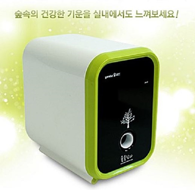 Phytoncide air purifiers are becoming increasingly sought after for being "all-natural air filters". (Image: Gmarket website screenshot)