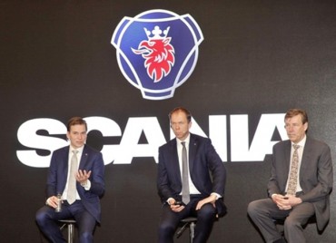 Scania Unveils All-New Truck Model in S. Korea