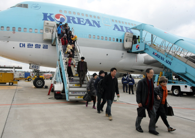 S. Korea Air Passenger Traffic Hits Record 109.36 Mln Last Year