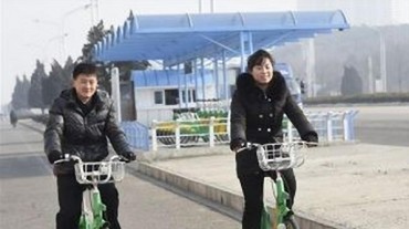Bike Sharing Service is All the Rage in Pyeongyang
