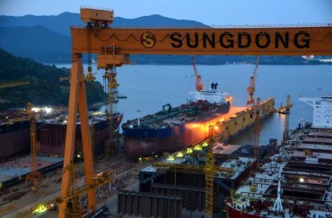 Sungdong Shipbuilding to File for Court Receivership: Finance Minister