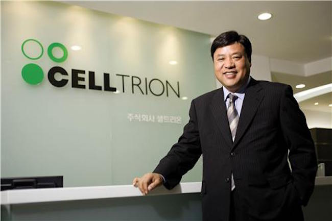 The head of South Korean biopharmaceutical firm Celltrion Inc. said Friday that the company is considering building a plant in Asia in a move to boost production capacity amid rising sales. (Image: Yonhap)