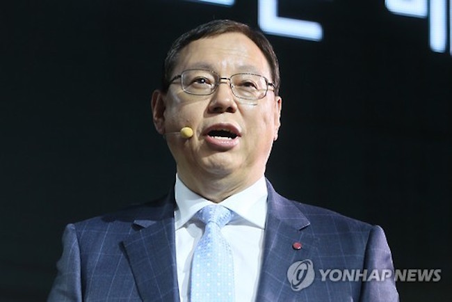 LG Electronics Inc. said Friday that its board of directors decided to keep incumbent CEO Jo Seong-jin in his post for another three years. (Image: Yonhap)