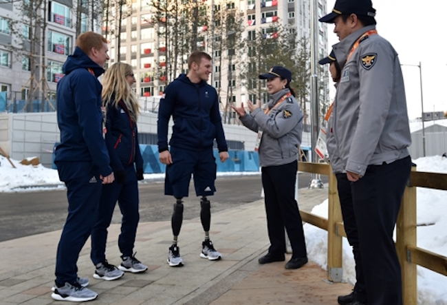 With the mammoth task of ensuring peace and security during the PyeongChang 2018 Winter Olympics behind them, the men and women largely responsible for what one police insider has assessed as “the safest Olympics ever” remain focused on doing it all over again throughout the Winter Paralympics set to begin this Friday. (Image: Yonhap)