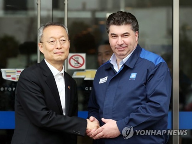Gov’t Calls for Talks Between GM Korea, Labor Union