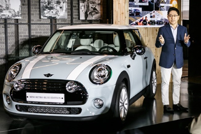 Sales of Mini vehicles reached a new high last year, signaling the brand’s growing popularity among South Korean drivers. (Image: BMW)