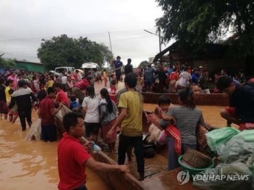 Hundreds Missing in Dam Collapse in Laos, Korean Builder Joining Rescue Operations
