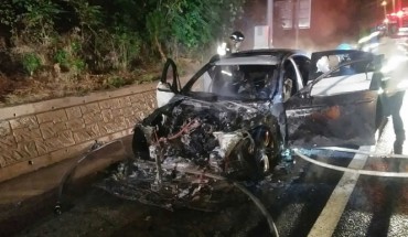 Another BMW 520d Catches Fire