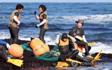 Many Aged ‘Haenyeo’ Die While Catching Seafood