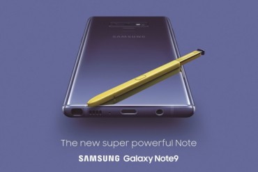 Samsung Unveils Galaxy Note 9 with Stronger Battery, Enhanced Stylus