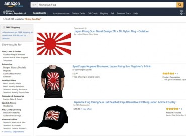 Professor Seo Kyoung-duk: 400 Products Sold on Amazon have “Rising Sun Design”