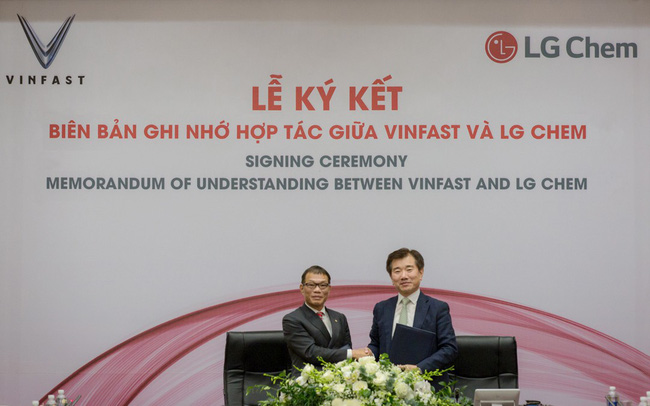 Vietnam’s VinFast Signs MOU with LG Chem on Batteries
