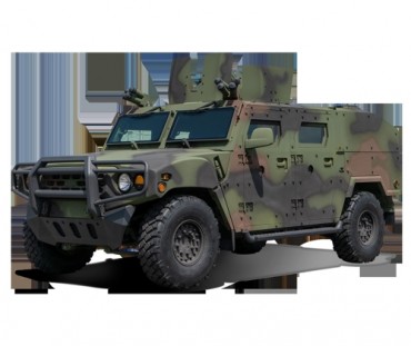 Kia Promotes Military Vehicles in DX Korea 2018