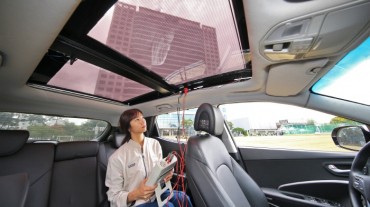 Hyundai Develops Solar Charging System for Vehicles
