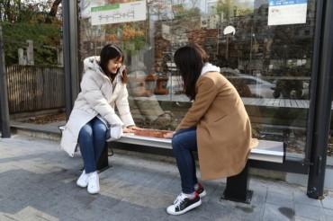 Seocho District Installs Seoripul Heated Seats at 150 Bus Stops