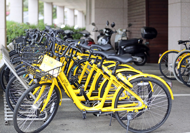 korean bike with basket