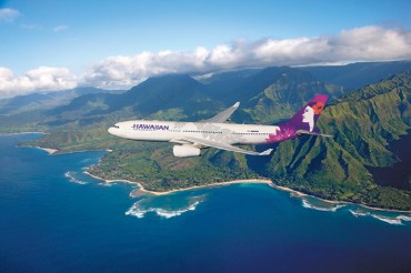 Hawaiian Airlines Introduces Bid Up in S. Korea