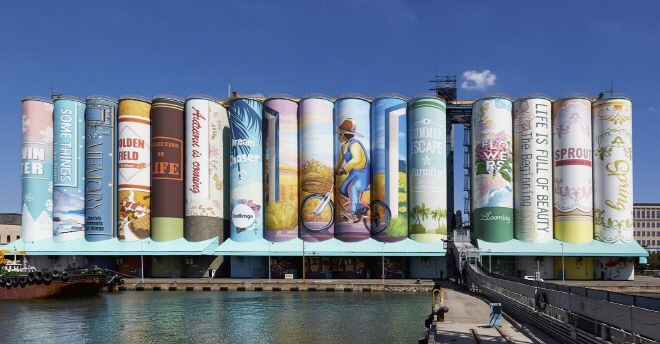 Outdoor Mural on S. Korean Silo Recognized by Guinness as World’s Largest