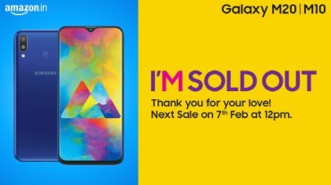 Samsung’s Galaxy M Series Phones Sells Out Minutes After Launch in India