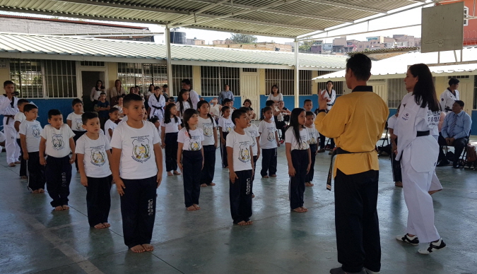 Taekwondo Adopted as Part of Regular School Curriculum in Honduras