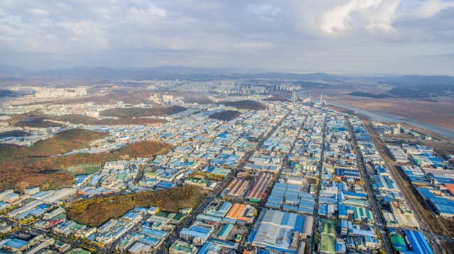 Sihwa-Banwol Industrial Complex in Ansan, Gyeonggi Province. (image: Ansan City Office)