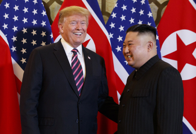 The second summit between North Korean leader Kim Jong-un and U.S. President Donald Trump in Vietnam late February ended in failure, fueling suspicion over the North's commitment to denuclearization. (Yonhap)