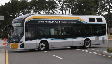 Gov’t Wants 2,000 Hydrogen Buses on S. Korean Roads by 2022