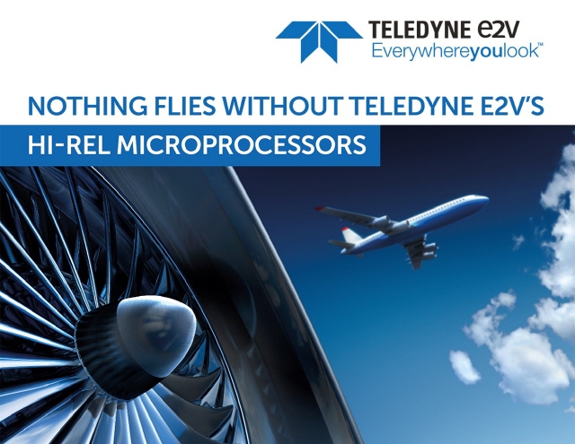 Teledyne e2v’s New Services Relieve Thermal & Power Constraints in Aerospace & Defense Systems