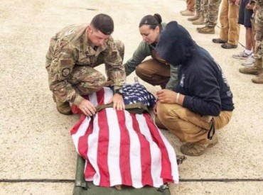 U.S. Forces Honor Death of Military Working Dog