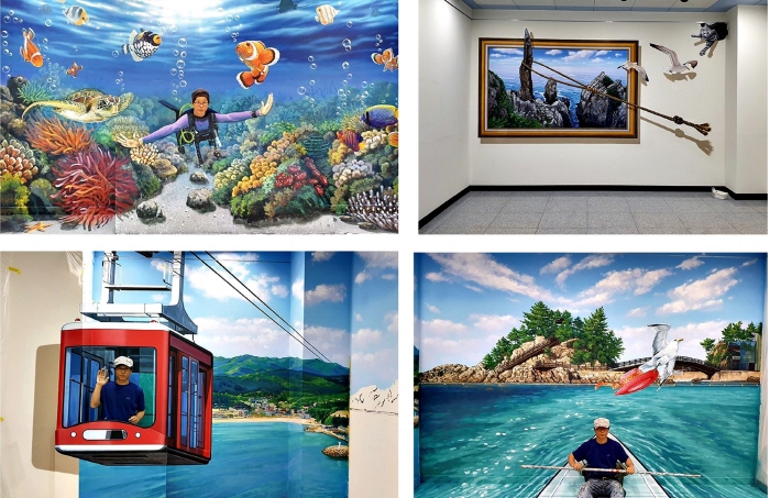 Samcheok’s Janghohang Port Introduces 3D Trick Art Zone