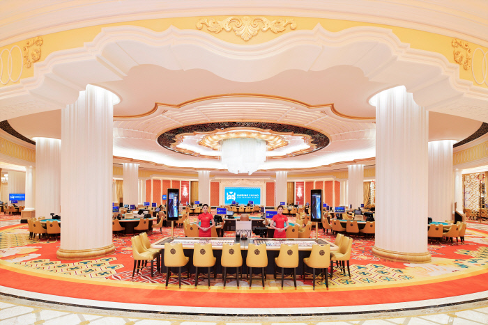 Landing Casino at Jeju Shinhwa World Marriott Resort in Jeju Island. (image: Ramjeong Jeju Development Co.)