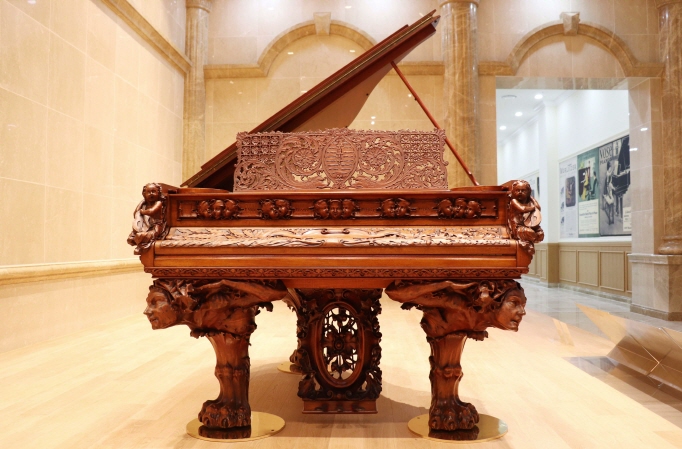 New Museum Showcases World’s Only Piano Carved by Rodin