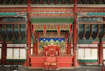 Joseon Royal Palace Gyeongbok’s Ornate Throne Hall to be Opened to Public