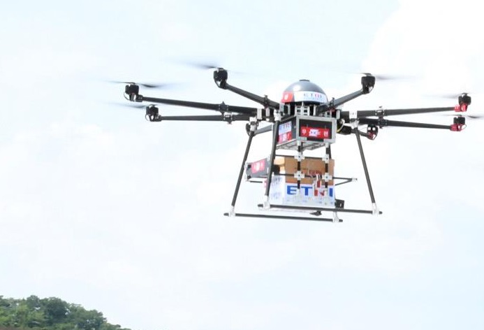 Drone Delivery System to Begin Test Operation in Remote Areas