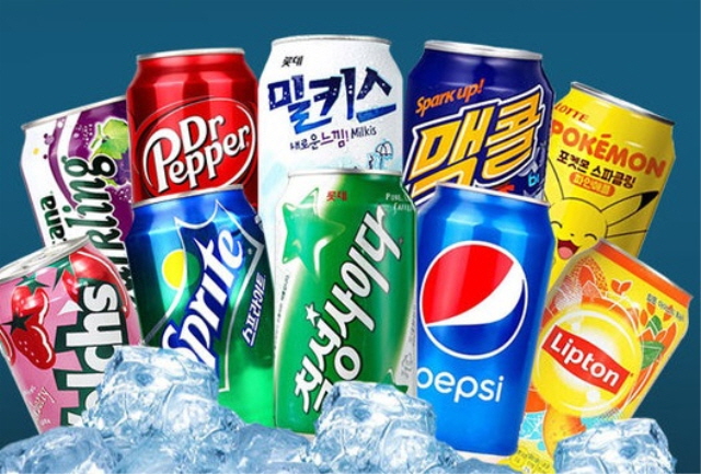 Fat Can products with a capacity of more than 300 milliliters offer more than 40 percent additional beverage than slim cans and cost 10 to 20 percent less per milliliter. (image: Gmarket)