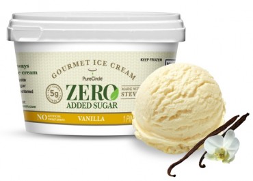 PureCircle Launches Branded Gourmet Ice Cream in Chicago. Sweetened with Stevia. Zero Added Sugar.